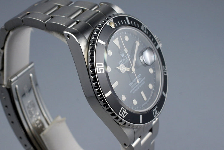 1986 Rolex Submariner 16800