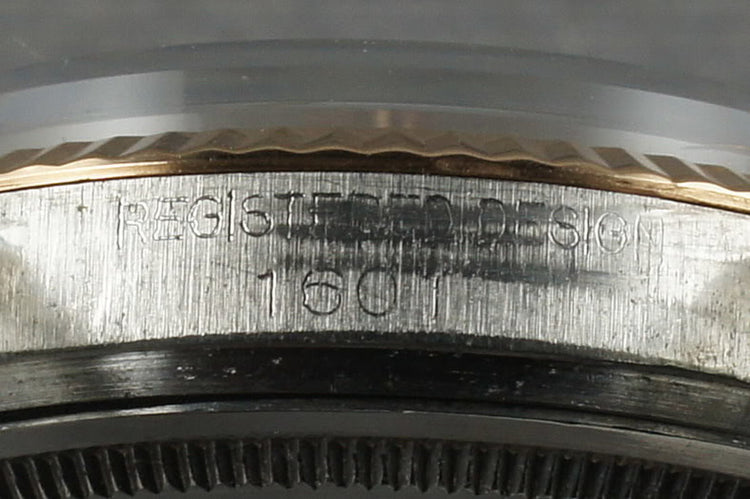 1967 Rolex Datejust Rose Gold and Stainless Steel 1601