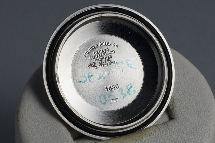 1971 Rolex Red Submariner 1680 Mark V Dial