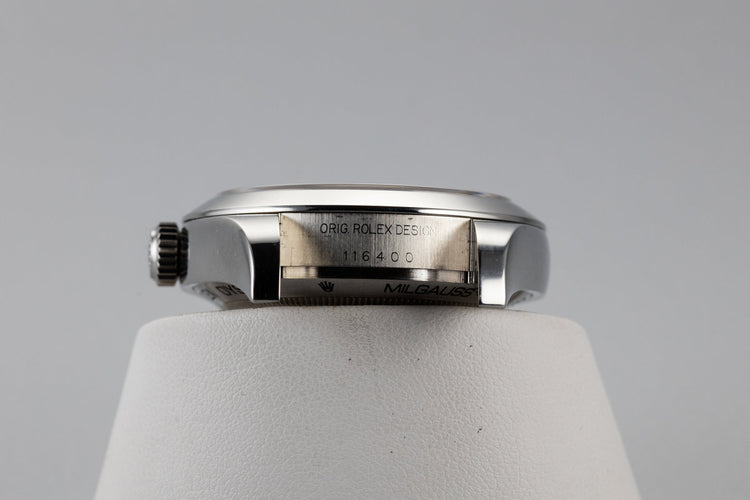 2009 Rolex Milgauss 116400 White Dial with Box and Papers