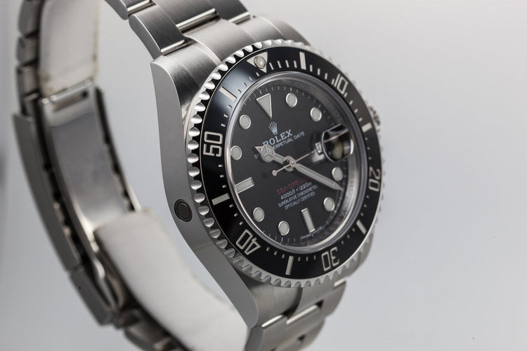2017 Rolex Sea-Dweller 126600 with Ceramic Bezel and Box and Papers