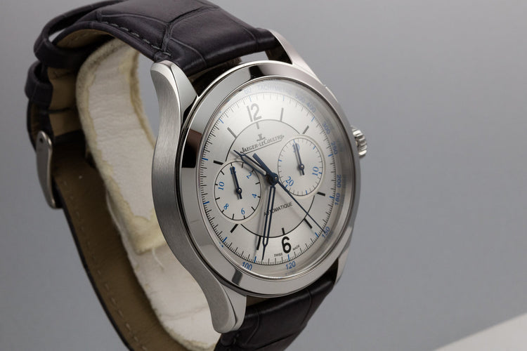 2018 Jaeger LeCoultre Master Chronograph Q1538530 with Box and Papers