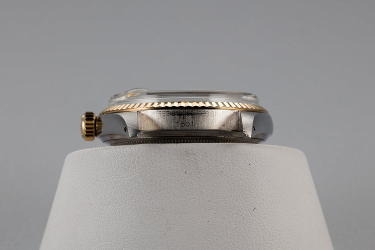 1972 Rolex Two Tone DateJust 1601 With Linen Dial