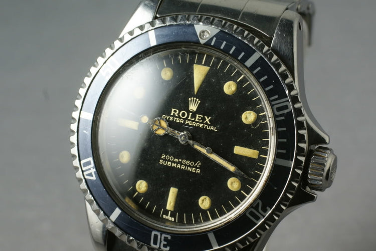 Rolex Submariner 5513 PCG with Underline _ Dial