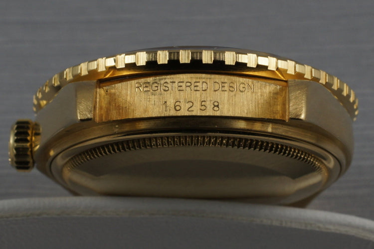 1980 Rolex YG Thunderbird 16258 with President Band
