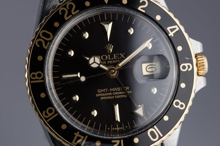 1970 Rolex Two-Tone GMT-Master with Black Nipple Dial