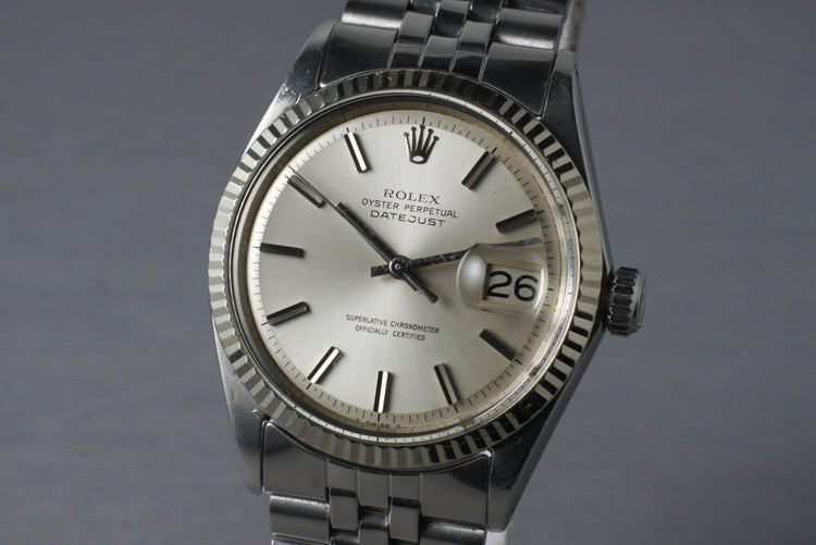 1970 Rolex DateJust 1601 Non-Luminous Dial