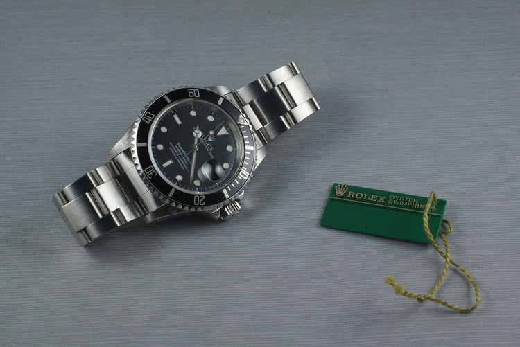 1997 Rolex Submariner 16610