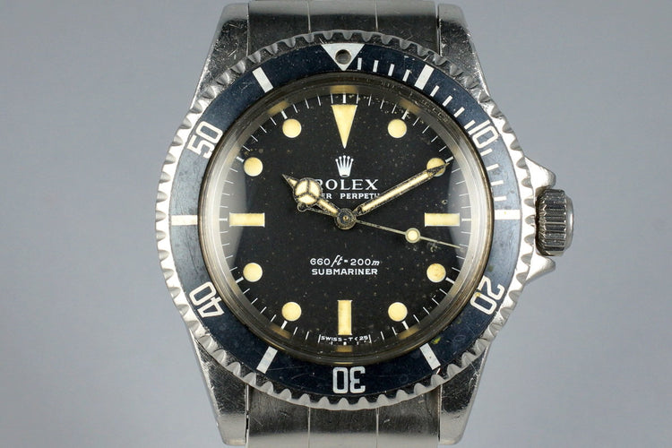 1972 Rolex Submariner 5513 with Serif Dial
