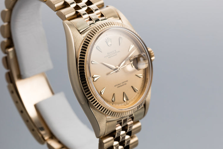 1965 Rolex 18K YG DateJust 6305