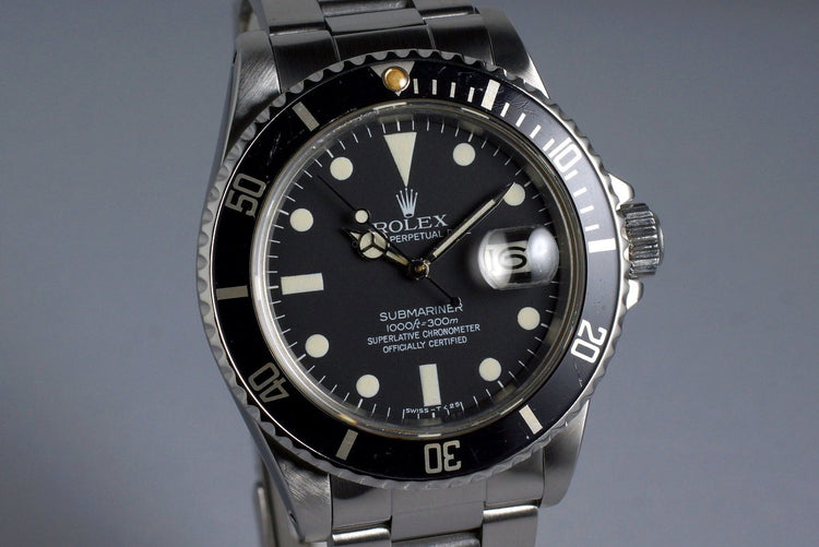 1981 Rolex Submariner 16800
