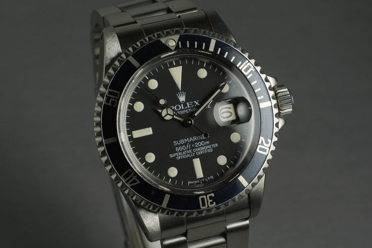 1979 Rolex Submariner 1680