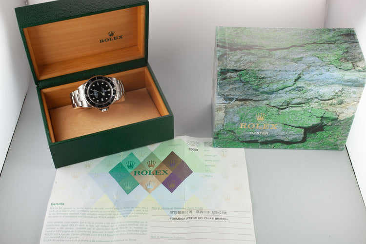 2003 Rolex Sea-Dweller 16600 with Box and Papers