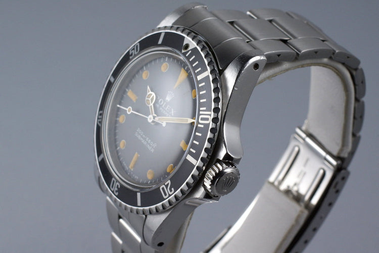 1966 Rolex Submariner 5513 Meters First Dial