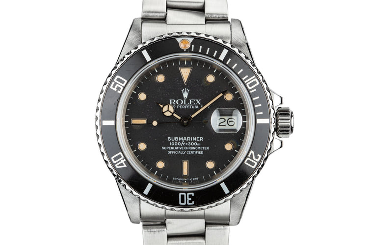 1985 Rolex Submariner 16800