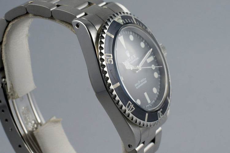 1971 Rolex Submariner 5513 with RSC Papers