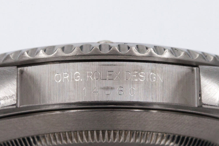 1999 Rolex Submariner 14060 with Swiss Only Dial