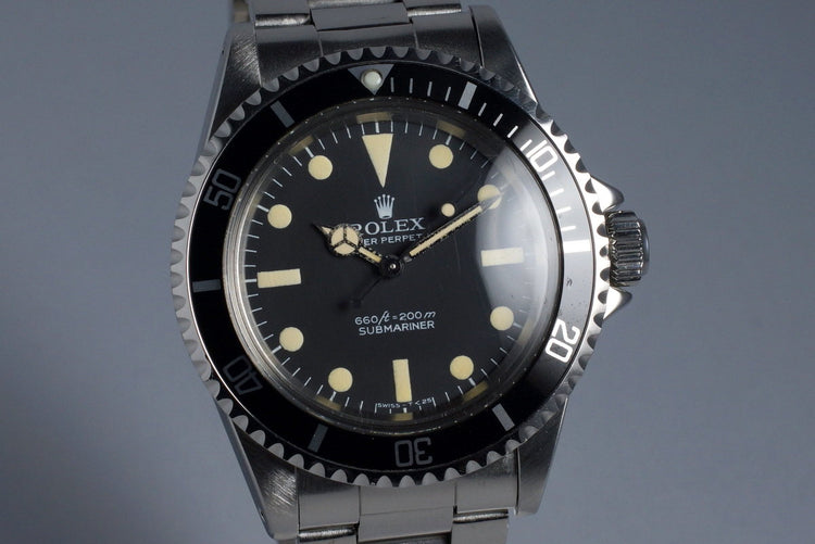 1977 Rolex Submariner 5513 ‘Pre-Comex’ Dial