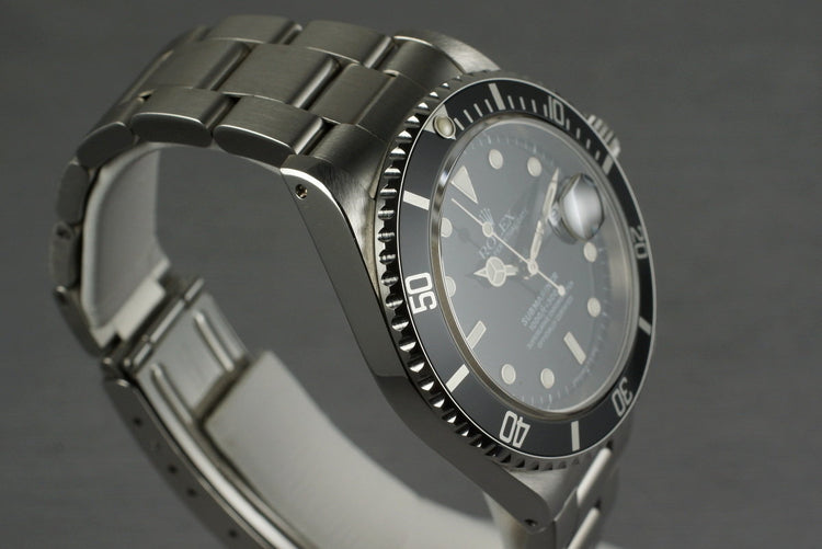 1997 Rolex Submariner 16610