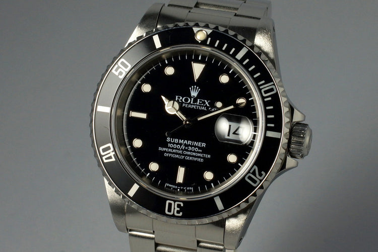 1995 Rolex Submariner 16610