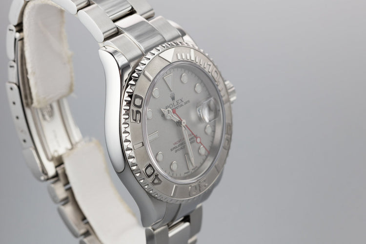 2005 Rolex Platinum Yacht-Master 16622 with Box and Papers