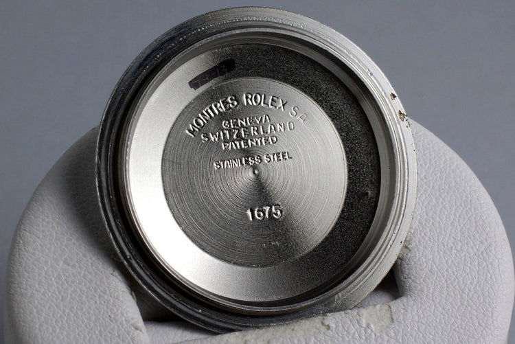 1970 Rolex Two Tone GMT 1675 with Root Beer Nipple Dial