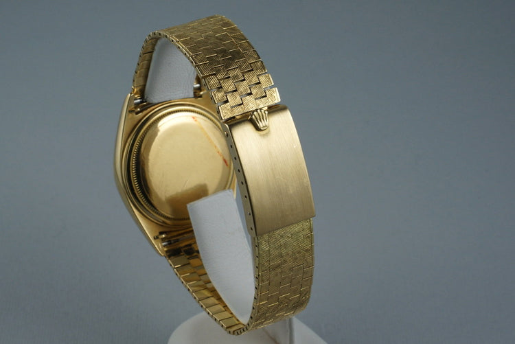 1963 Rolex YG Day-Date 1806 with Morellis Finish