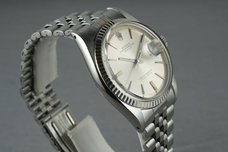 1965 Rolex Datejust 1601 with Silver Dial
