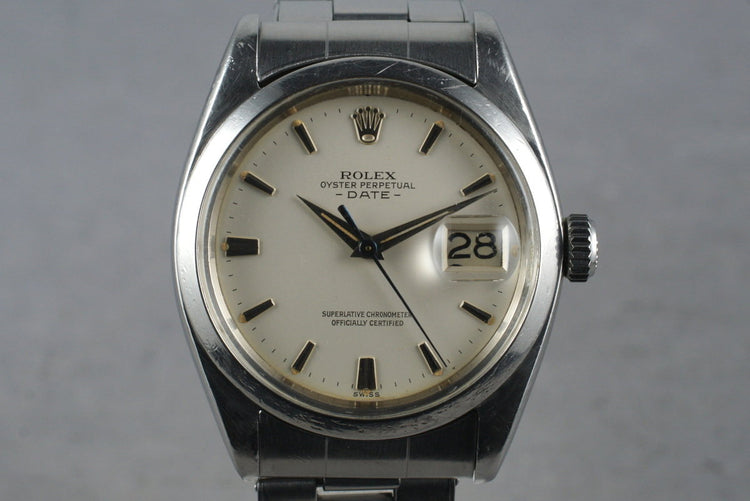 1960 Rolex Date 1500 with Papers