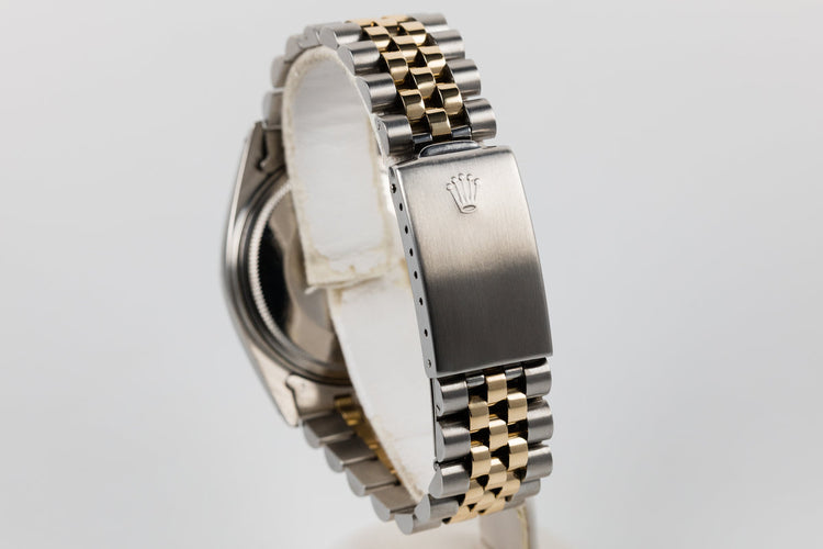 1974 Rolex Two Tone DateJust 1601 with Gold Sigma Dial