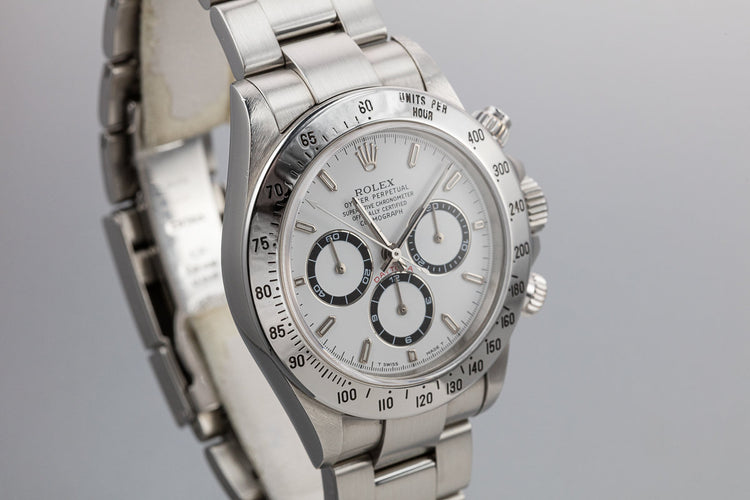 1995 Rolex Zenith Daytona 16520 White Dial