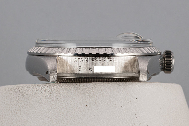 1978 Rolex DateJust 1603 Black Dial with Box and Papers