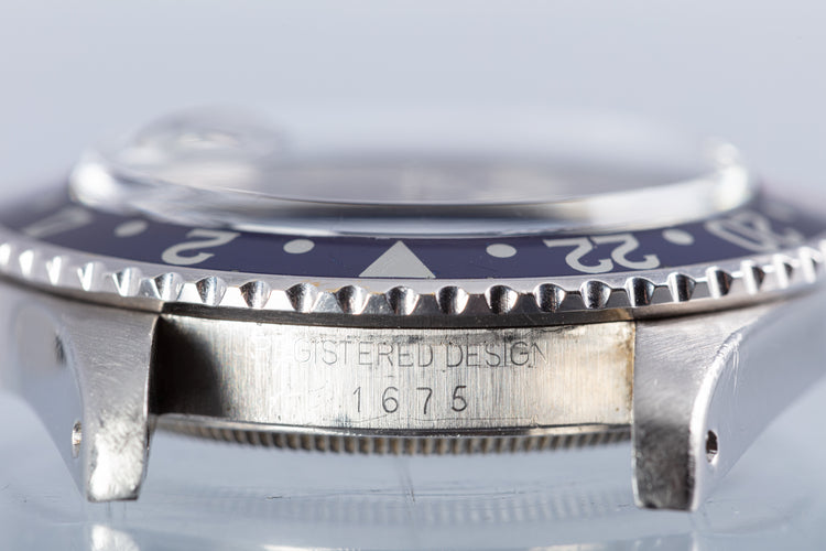 1978 Rolex GMT Master 1675 "Pepsi"