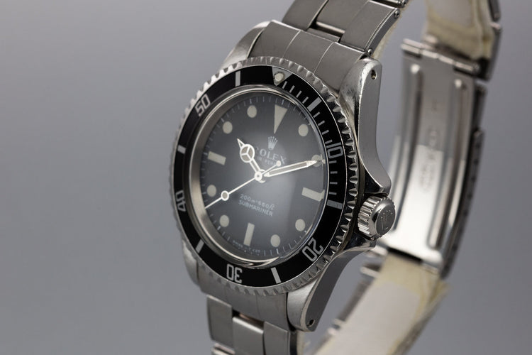 1968 Rolex Submariner 5513 with Meters First Dial