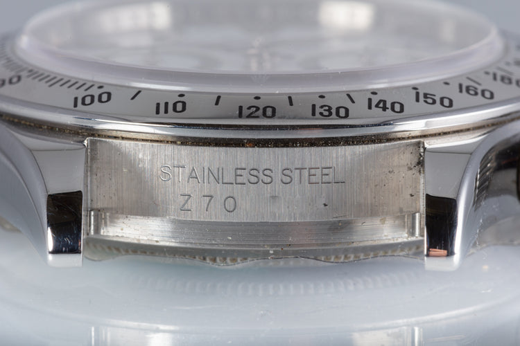 2007 Rolex Daytona Cosmograph 116520 White Dial Hangtags, Box & Card + stickers