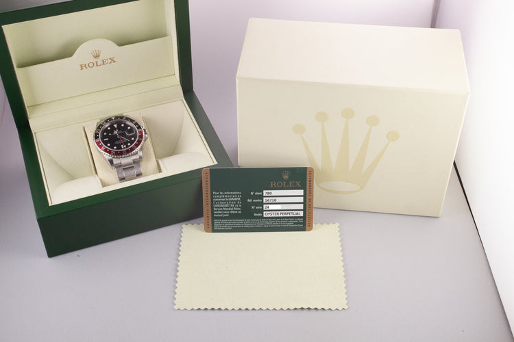 2006 Rolex GMT-Master II "Coke" with Box and Papers