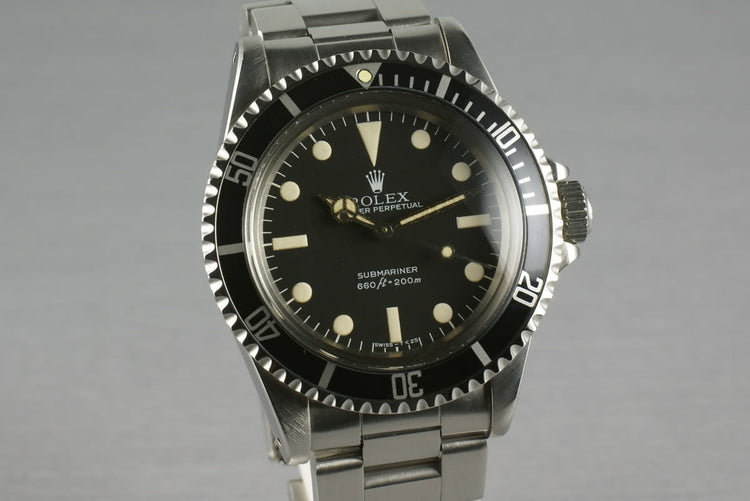 Rolex Submariner 5513 Mark 3 Maxi “Lollipop”
