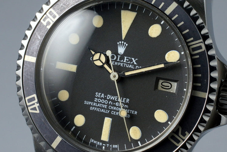 1978 Rolex Sea Dweller 1665 Mark I Dial