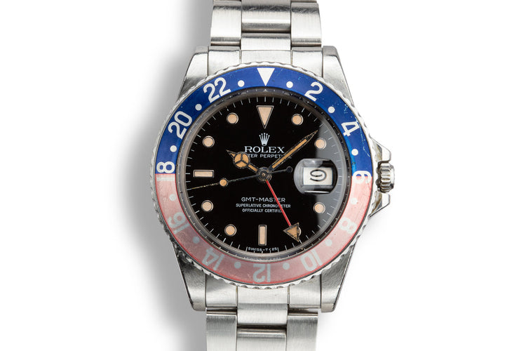 1982 Rolex GMT-Master 16750 "Pepsi"