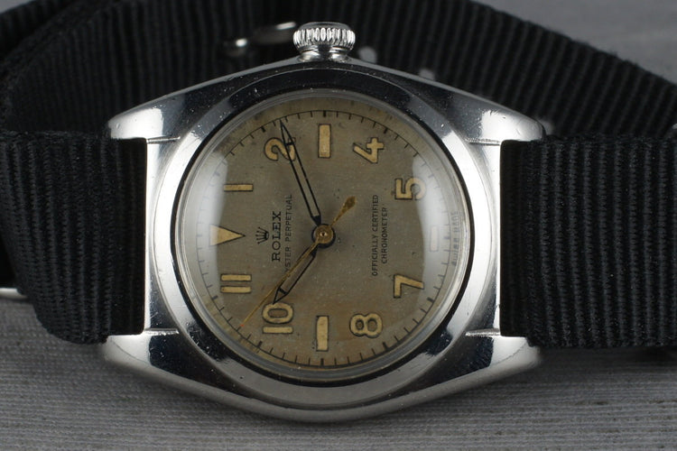 Rolex Bubble Back with Arabic dial