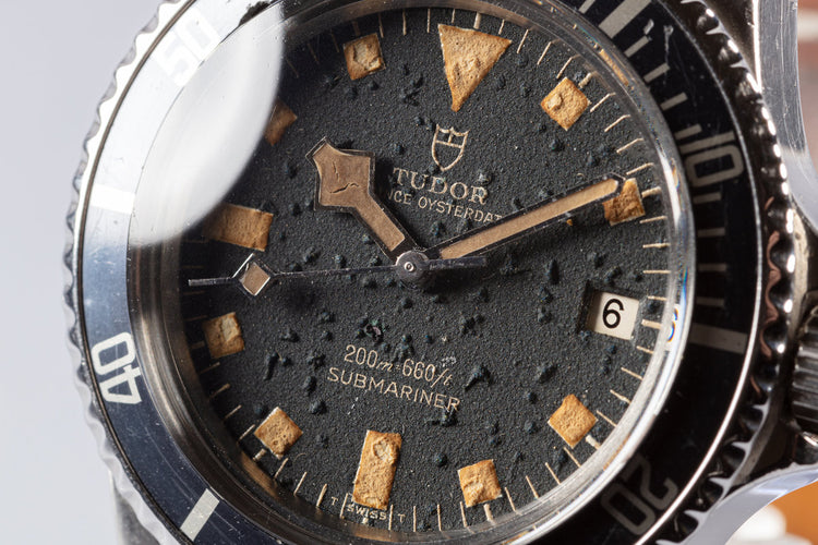 1973 Tudor Snowflake Submariner 9411/0 Black Dial
