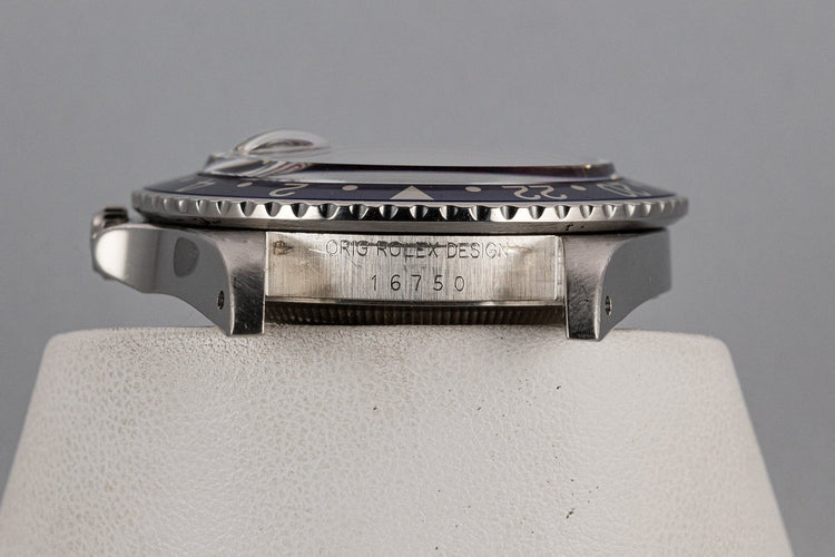 1982 Rolex GMT-Master 16750 "Pepsi" with Box and Papers