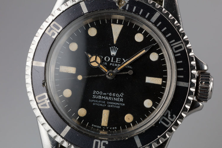 1967 Rolex Submariner 5512 with Meters First Dial
