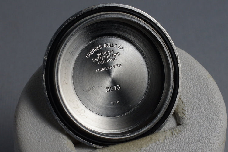 1970 Rolex Submariner 5513 Serif Dial