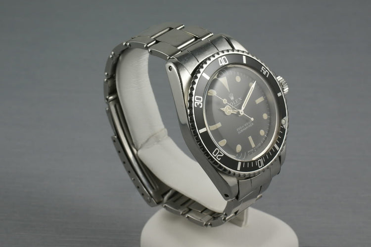 Rolex Submariner Ref: 5513 Meters First