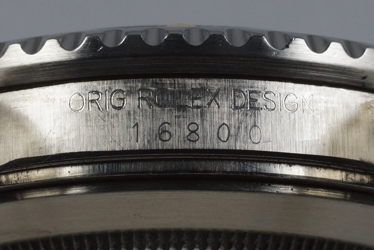 1981 Rolex Submariner 16800