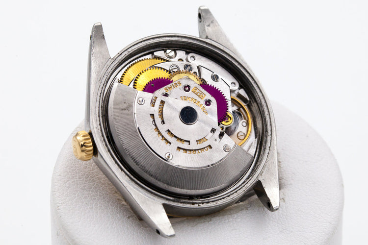 1969 Rolex Two Tone Oyster Perpetual 1038 Zephyr Dial and Bezel