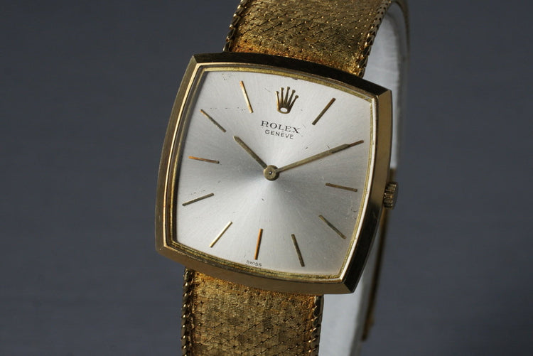 1964 Rolex 18K Manual Wind with Mesh Bracelet