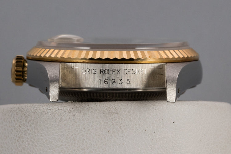 1991 Rolex Two-Tone DateJust 16233 with Box and Papers