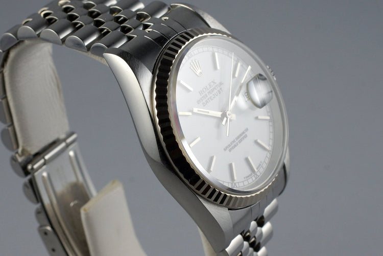 1995 Rolex DateJust 16234 White Dial